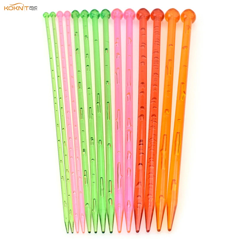 KOKNIT 7Pairs Knitting Needles 4.0mm-10.0mm 35cm Length Yarn Weave Knitting Needles For Women Mom Scarf Sweater Clothes Tools
KOKNIT 7Pairs Knitting Needles 4.0mm-10.0mm 35cm Length Yarn Weave Knitting Needles For Women Mom Scarf Sweater Clothes Tools