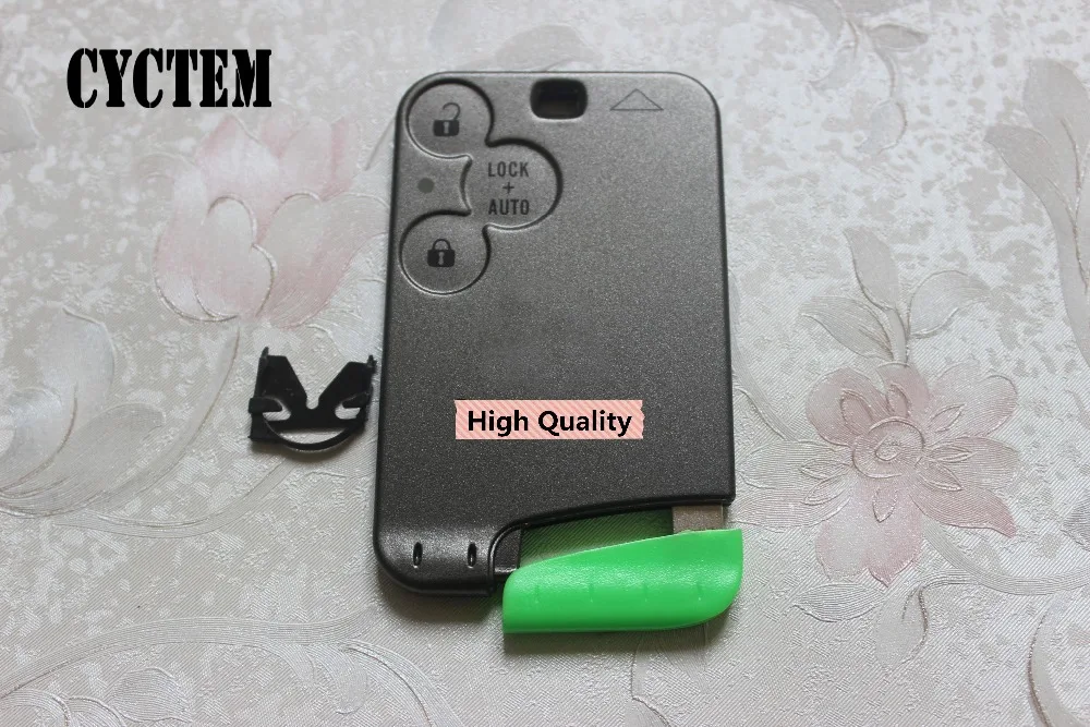 CYCTEM Car Smart Card Cover 3 Buttons Key Blank Shell Case With Blade Fit For Renault Laguna + Free Shipping
CYCTEM Car Smart Card Cover 3 Buttons Key Blank Shell Case With Blade Fit For Renault Laguna + Free Shipping