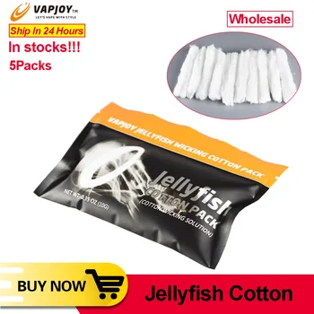 VAPJOY Jellyfish Wicking organic vape Cotton for E cigarette rebuildable RDA RBA DIY atomizer vapor cotton VS wotofo cotton
VAPJOY Jellyfish Wicking organic vape Cotton for E cigarette rebuildable RDA RBA DIY atomizer vapor cotton VS wotofo cotton