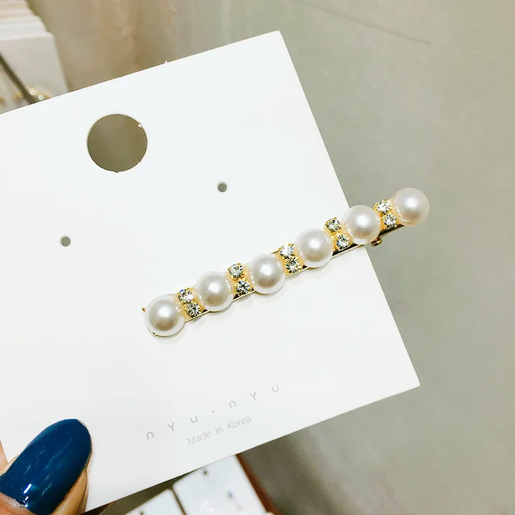 2019 New Rhinestone Big Pearl Hairpin Wild Small Fresh Girl Wedding Hair Accessories Hair Pins For Women Wedding Headband
2019 New Rhinestone Big Pearl Hairpin Wild Small Fresh Girl Wedding Hair Accessories Hair Pins For Women Wedding Headband