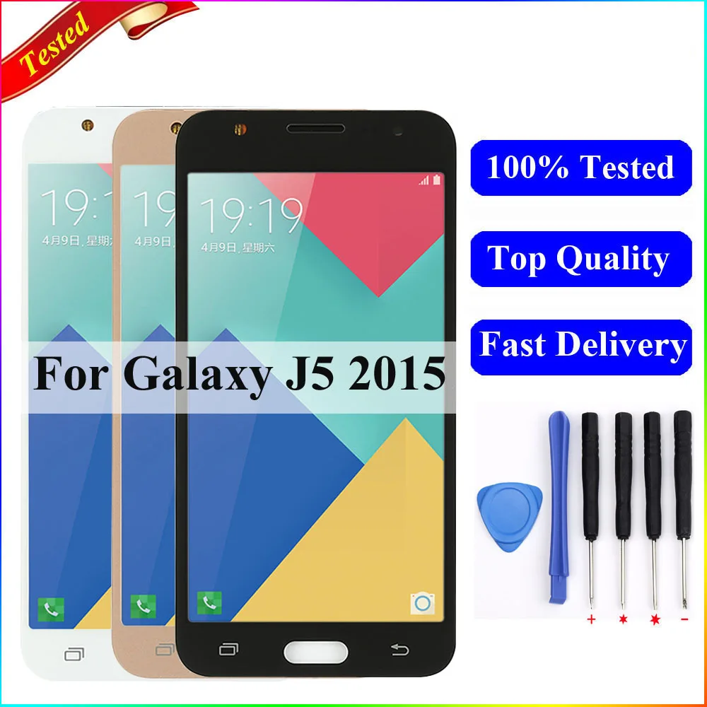 J500f lcd For Samsung Galaxy J5 2015 lcd J500F SM-J500FN Display touch Screen Digitizer For Samsung Galaxy J5 2015 J500f Display
J500f lcd For Samsung Galaxy J5 2015 lcd J500F SM-J500FN Display touch Screen Digitizer For Samsung Galaxy J5 2015 J500f Display