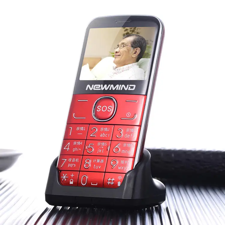 Original Senior Phone Big Speaker/SOS Big keyboard /Font/ Flashlight Cheap Elder/ Russian Language Old Man Phone newmind L6
Original Senior Phone Big Speaker/SOS Big keyboard /Font/ Flashlight Cheap Elder/ Russian Language Old Man Phone newmind L6