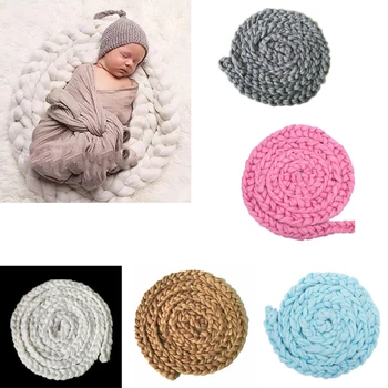 Five Color Newborn Baby Soft Photography Photo Prop Infant Backdrop Braided Child Blanket Rug FJ88
Five Color Newborn Baby Soft Photography Photo Prop Infant Backdrop Braided Child Blanket Rug FJ88
