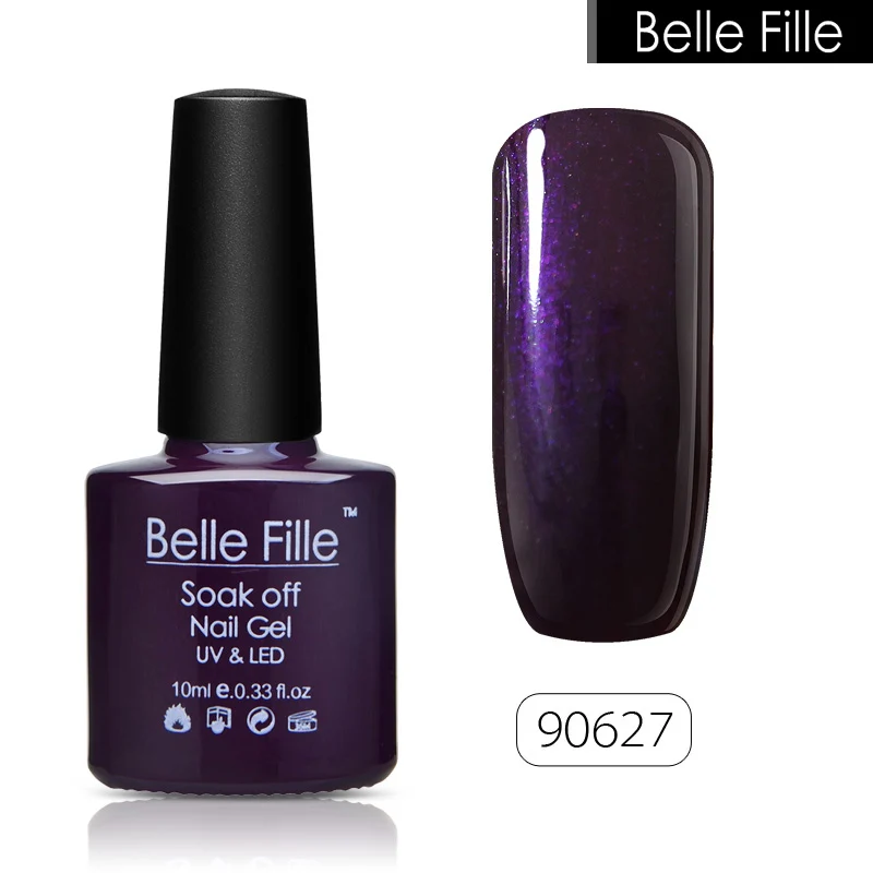 Мода Belle FILLE конфеты Гели для ногтей Польский красивые УФ лака Nail Primer Nagellack Макияж