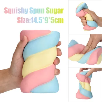 14.5cm Lovely Cotton candy Squeeze Toy Squishy Spun Sugar Scented Squishy Slow Rising Squeeze Toys Collection toys for kids A1
14.5cm Lovely Cotton candy Squeeze Toy Squishy Spun Sugar Scented Squishy Slow Rising Squeeze Toys Collection toys for kids A1