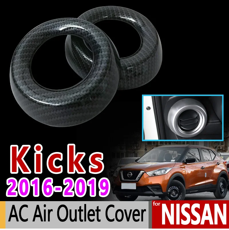for Nissan Kicks Luxury High Quality Carbon Fiber Chrome Chrome AC Air Outlet Cover 2016 2017 2018 2019 Car Accessories Stickers
for Nissan Kicks Luxury High Quality Carbon Fiber Chrome Chrome AC Air Outlet Cover 2016 2017 2018 2019 Car Accessories Stickers