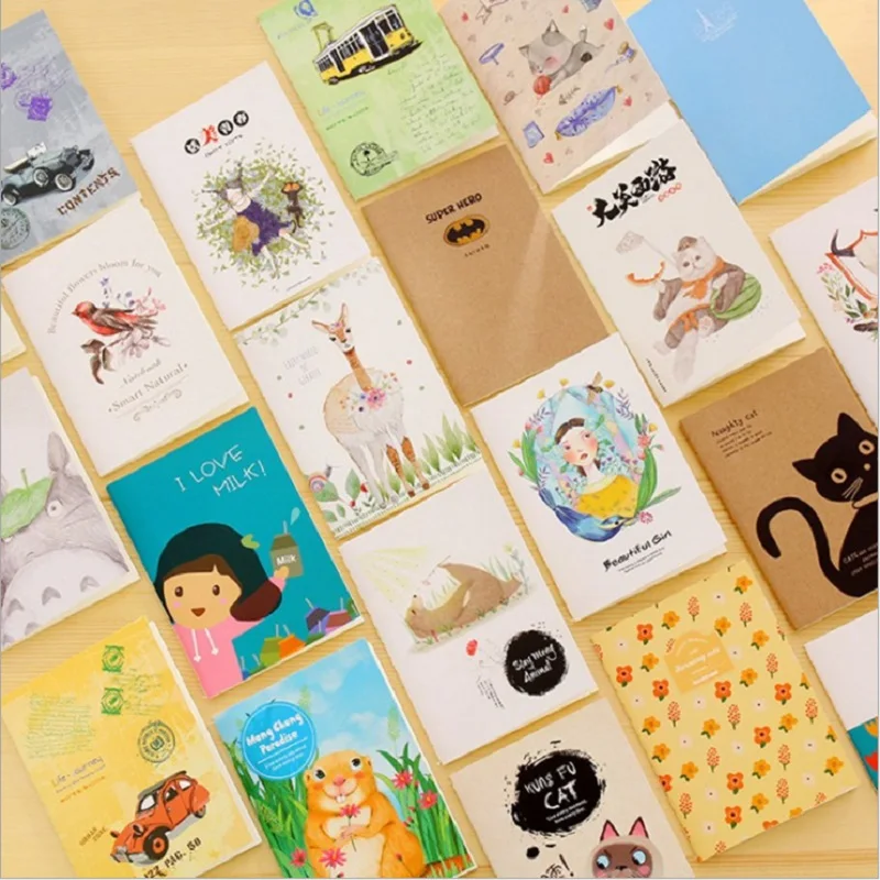 4 pcs lot cute flowers birds animal mini notebook blank paper painting of diary book journal office school supplies
4 pcs lot cute flowers birds animal mini notebook blank paper painting of diary book journal office school supplies