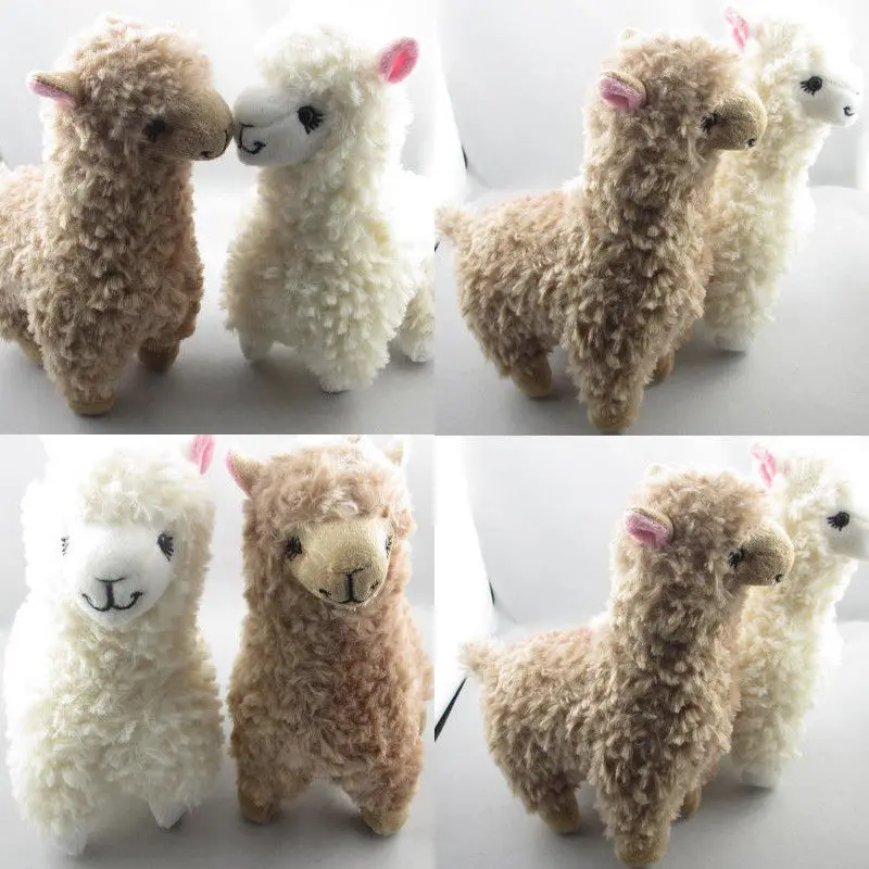 2Pcs Cute Alpaca Llama Plush Toy Creamy White Japan Animal Children Doll Hot Lovely Animal Doll Alpaca Stuffed Toy Home Decor
2Pcs Cute Alpaca Llama Plush Toy Creamy White Japan Animal Children Doll Hot Lovely Animal Doll Alpaca Stuffed Toy Home Decor