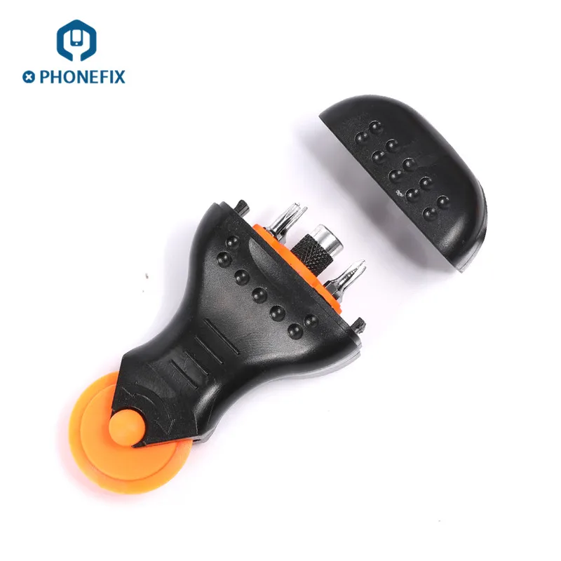 PHONEFIX 9 in 1 Mobile Phone Opening Tools Set LCD Screen Opening Tools Mini Screwdrivers For iPhone iPad Smartphone Repair
PHONEFIX 9 in 1 Mobile Phone Opening Tools Set LCD Screen Opening Tools Mini Screwdrivers For iPhone iPad Smartphone Repair