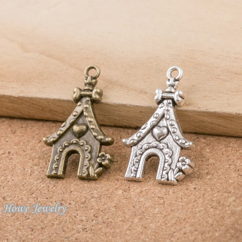55pcs vintage dog's house charms fit for Pendant European Style DIY jewelry findings D047
55pcs vintage dog's house charms fit for Pendant European Style DIY jewelry findings D047