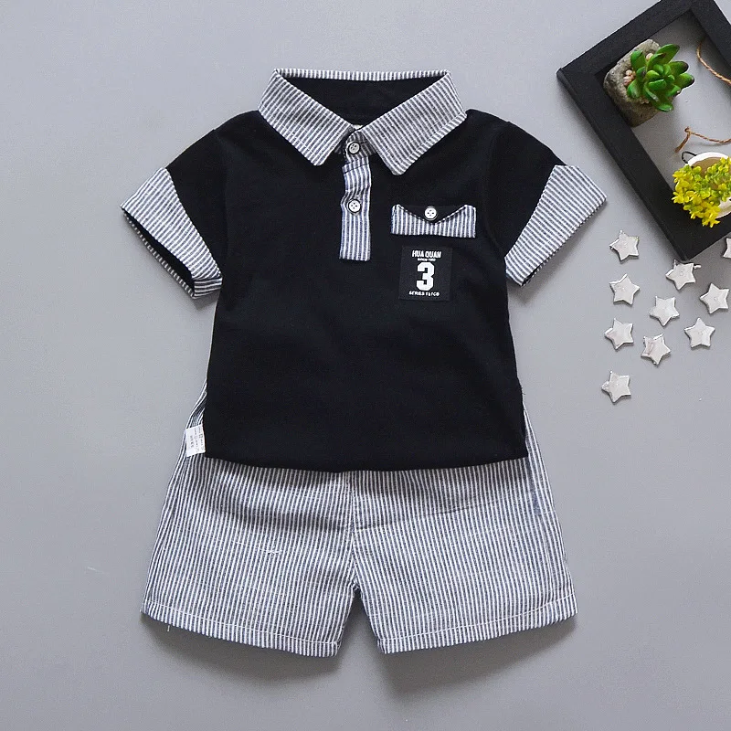 baby boys summer clothes newborn children turn-down collar clothing sets for boy short sleeve shirts + lattice cool shorts suit
baby boys summer clothes newborn children turn-down collar clothing sets for boy short sleeve shirts + lattice cool shorts suit
