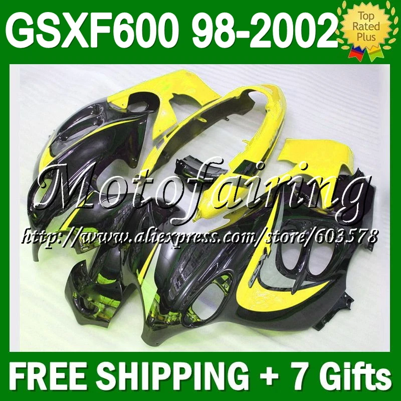 For SUZUKI KATANA Light yellow GSX600F 98 99 00 01 02 26C234 GSXF600 GSXF 600 1998 1999 2000 2001 Yellow black 2002 Fairings
For SUZUKI KATANA Light yellow GSX600F 98 99 00 01 02 26C234 GSXF600 GSXF 600 1998 1999 2000 2001 Yellow black 2002 Fairings