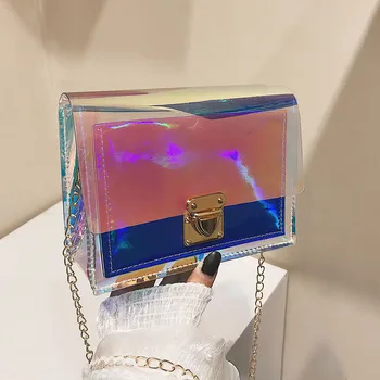 New 2019 Style PVC Jelly Crossbody Bag Transparent Candy Color Women Fashion Handbag Laser Shoulder Bags Sac Transparent Femme
New 2019 Style PVC Jelly Crossbody Bag Transparent Candy Color Women Fashion Handbag Laser Shoulder Bags Sac Transparent Femme
