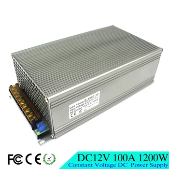 Single Output 12VDC Power Supply Switching 100A 1200W Driver Transformers 110V 220V AC to DC 12V SMPS for strip lamp Light CCTV
Single Output 12VDC Power Supply Switching 100A 1200W Driver Transformers 110V 220V AC to DC 12V SMPS for strip lamp Light CCTV