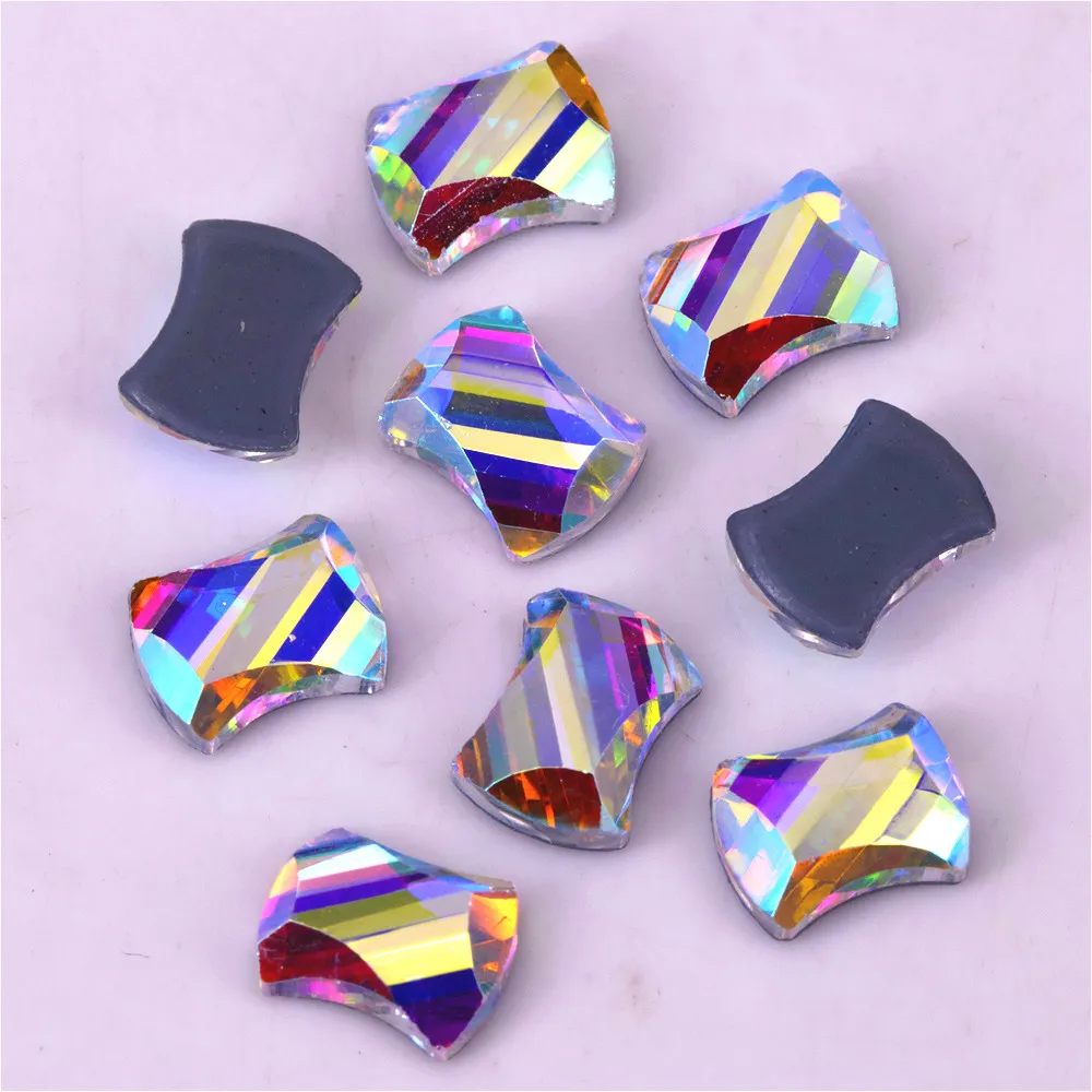High Quality 5x7mm Crystal AB Curvy Hotfix Rhinestones Iron on Flat Back Crystal AB Stones Garments Accessory glass AB
High Quality 5x7mm Crystal AB Curvy Hotfix Rhinestones Iron on Flat Back Crystal AB Stones Garments Accessory glass AB