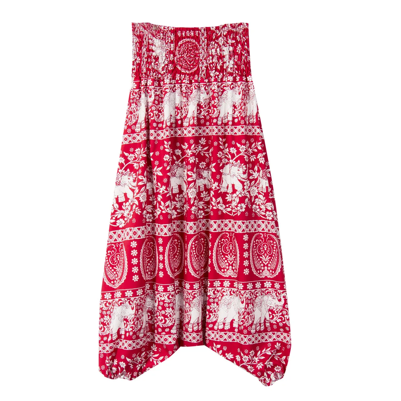 Fashion Ladies Beach Baggy Bohemian Style Gypsy Hippie Pants Women Harem Long Pants Printed Trousers 2 Kinds of Wear Method
Fashion Ladies Beach Baggy Bohemian Style Gypsy Hippie Pants Women Harem Long Pants Printed Trousers 2 Kinds of Wear Method