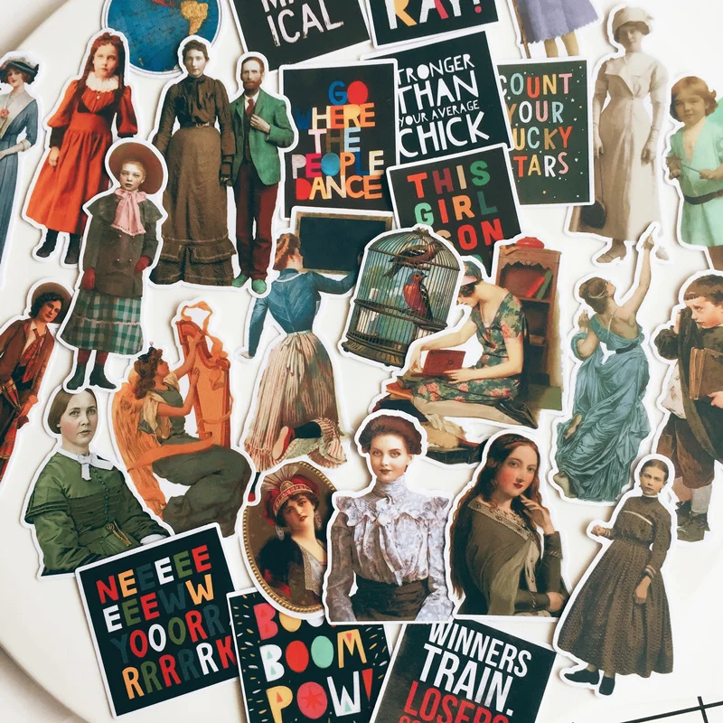 31Pcs Vintage Character Letters Stickers DIY Scrapbooking Album junk Journal Crafts Decorative Stickers Package DIY Photo Albums
31Pcs Vintage Character Letters Stickers DIY Scrapbooking Album junk Journal Crafts Decorative Stickers Package DIY Photo Albums