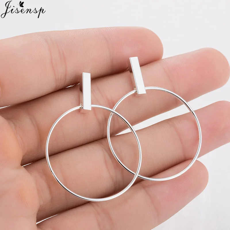 Jisensp New Korean Simple Aros Hoop Earrings for Women Geometric Long Earing Hollow Big Circle Ear Earrings Brincos Jewelry
Jisensp New Korean Simple Aros Hoop Earrings for Women Geometric Long Earing Hollow Big Circle Ear Earrings Brincos Jewelry