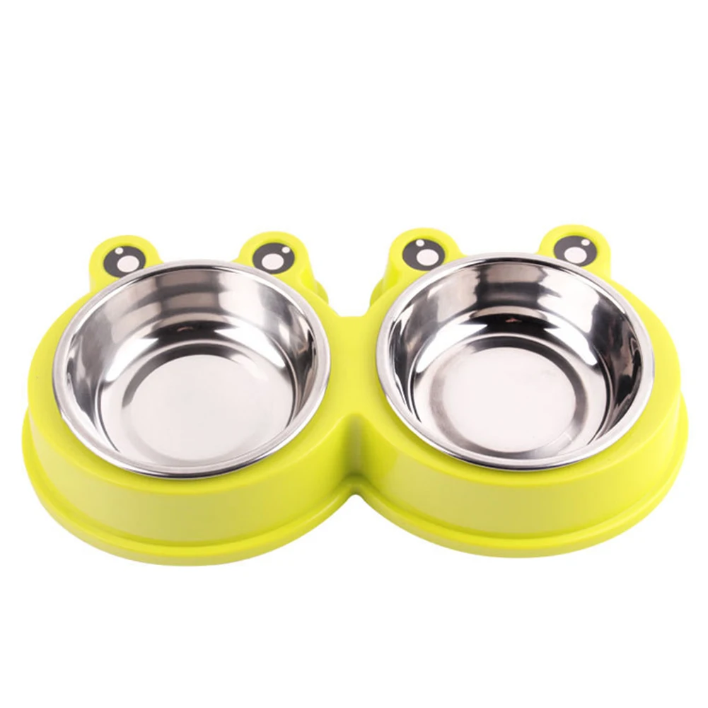 Hygienic Cat Non Toxic Pet Supplies Dish Easy Clean Feeding Bowl Two Cup Design Water Safe Food Travel Cute Stainless Steel
Hygienic Cat Non Toxic Pet Supplies Dish Easy Clean Feeding Bowl Two Cup Design Water Safe Food Travel Cute Stainless Steel