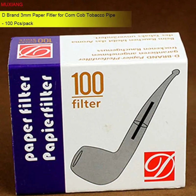 MUXIANG 100 Pcs/pack 3MM Paper Smoking Pipe Filter for Acrylic Mouthpiece of Tobacco Pipe Filtlers China Factory Sale fd0015
MUXIANG 100 Pcs/pack 3MM Paper Smoking Pipe Filter for Acrylic Mouthpiece of Tobacco Pipe Filtlers China Factory Sale fd0015