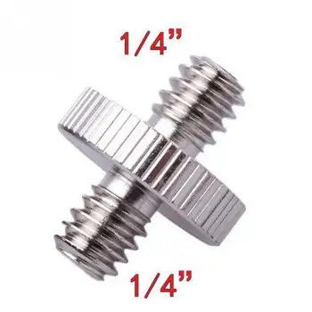 1/4 Turn 1/4 Inch Stainless Steel Converter Double Thread Camera Screw Adapter Camera Support Screw
1/4 Turn 1/4 Inch Stainless Steel Converter Double Thread Camera Screw Adapter Camera Support Screw