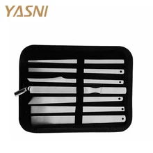 新プロ 7 ピース/セット足ペディキュアナイフ足ケアツールキットキューティクルドライ角質リムーバー MS16(China)