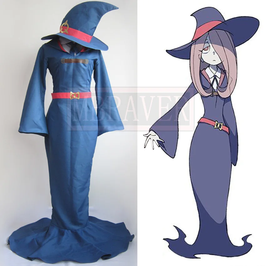 

Little Witch Academia Sucy Manbarbara Cosplay Costume Customize Free Shipping