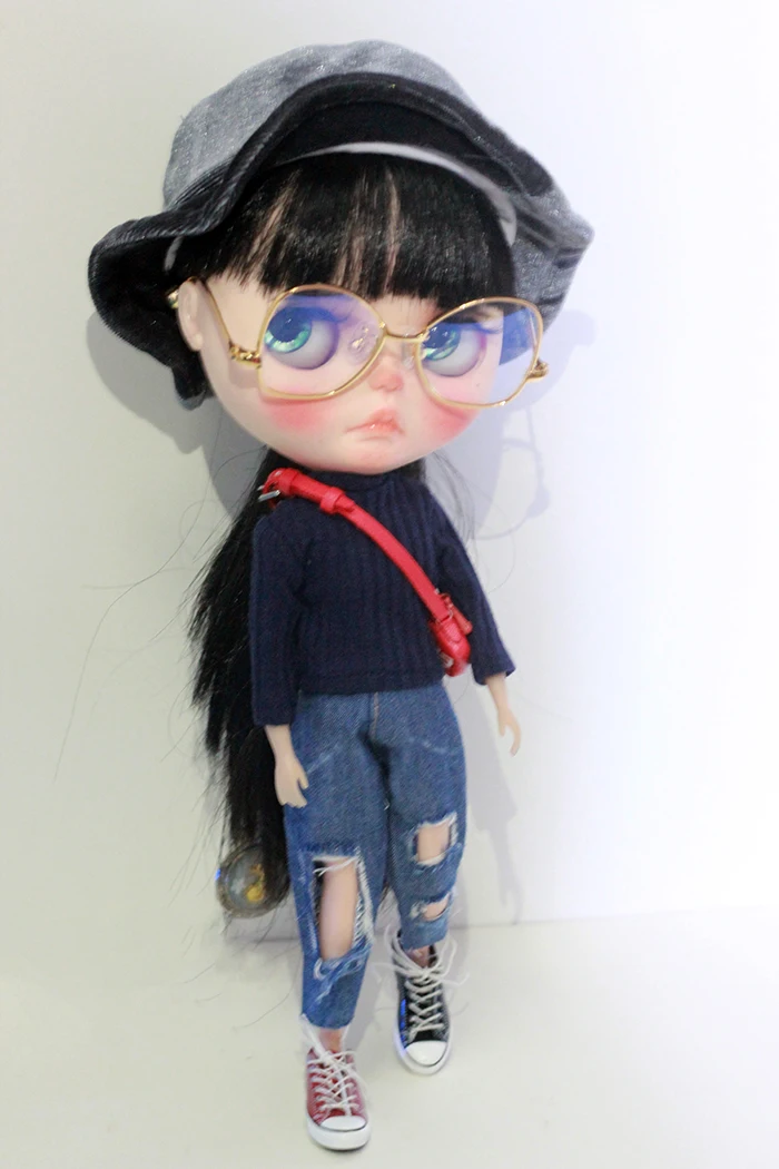 Doll clothes Blyth Doll OB24 sweaters Basic striped sweater for Azone Momoko JerryBerry Pullip Blyth doll Accessories
Doll clothes Blyth Doll OB24 sweaters Basic striped sweater for Azone Momoko JerryBerry Pullip Blyth doll Accessories