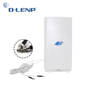 Dlenp 88dBi 4G LTE MIMO Antenna Booster Panel Antenna 700-2600Mhz With 2-TS9 Male Connector with 2 meters Cable
Dlenp 88dBi 4G LTE MIMO Antenna Booster Panel Antenna 700-2600Mhz With 2-TS9 Male Connector with 2 meters Cable