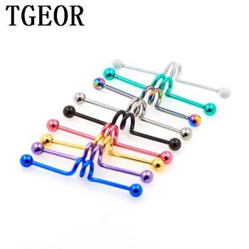 wholesale scaffold piercing twister 2 circles 14G 40pcs multi colors surgical Stainless Steel industrial piercing free shipping
wholesale scaffold piercing twister 2 circles 14G 40pcs multi colors surgical Stainless Steel industrial piercing free shipping