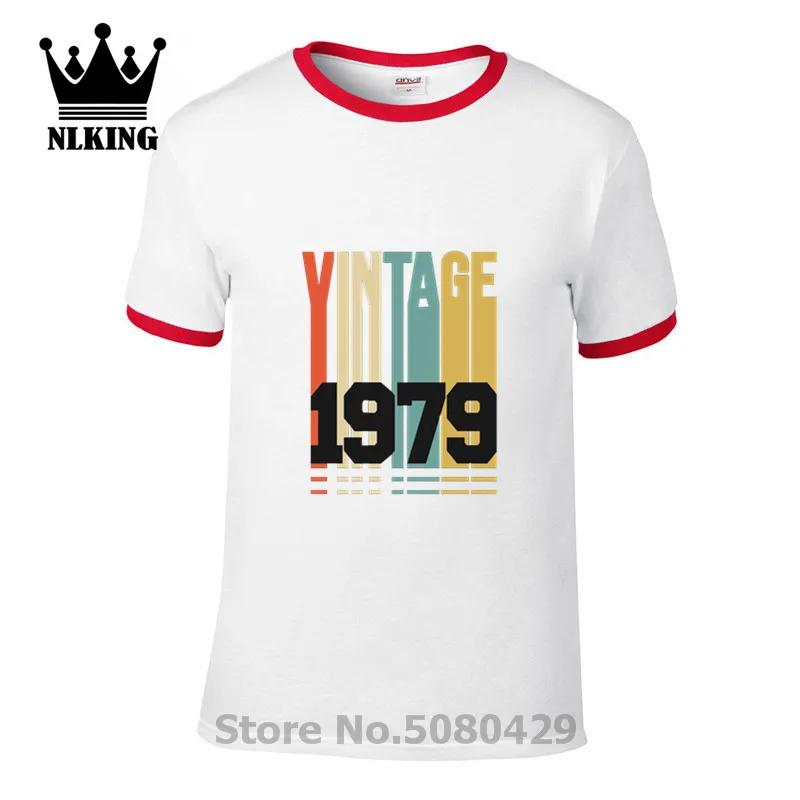 40th birthday gift gold vintage 1979 men t shirt