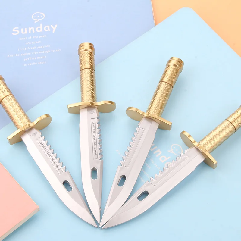 0.38mm Kawaii fountain pen creativos Cartoon cute knife pattern school office Supplies Stationery Christmas black refill
0.38mm Kawaii fountain pen creativos Cartoon cute knife pattern school office Supplies Stationery Christmas black refill