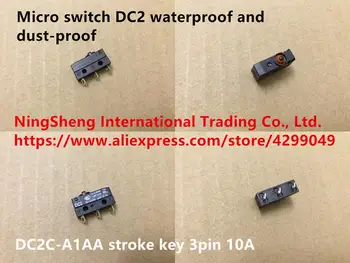 Original new 100% micro switch DC2 waterproof and dust-proof DC2C-A1AA stroke key 3pin 10A
Original new 100% micro switch DC2 waterproof and dust-proof DC2C-A1AA stroke key 3pin 10A