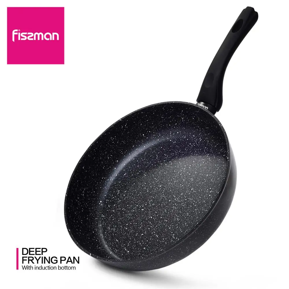 FISSMAN Deep Frying Pan Non-stick Marble Coating Forged Aluminium Fiore Series Skillet Induction Cooker
FISSMAN Deep Frying Pan Non-stick Marble Coating Forged Aluminium Fiore Series Skillet Induction Cooker