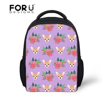 FORUDESIGNS Kindergarten School Bag Backpack for Children Chihuahua Floral Printing School Satchel Girls Baby Students Book Bag
FORUDESIGNS Kindergarten School Bag Backpack for Children Chihuahua Floral Printing School Satchel Girls Baby Students Book Bag