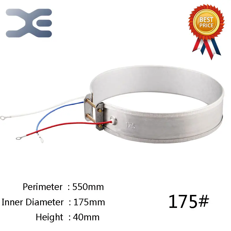 175mm 220V 700W 750W Thin Band Heater Element For Electric Kettle Parts Household Electrical Appliances Part
175mm 220V 700W 750W Thin Band Heater Element For Electric Kettle Parts Household Electrical Appliances Part