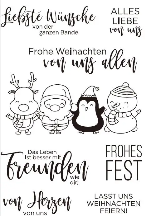 Christmas Transparent Clear Silicone Stamp/Seal for DIY scrapbooking/photo album Decorative clear stamp A856
Christmas Transparent Clear Silicone Stamp/Seal for DIY scrapbooking/photo album Decorative clear stamp A856