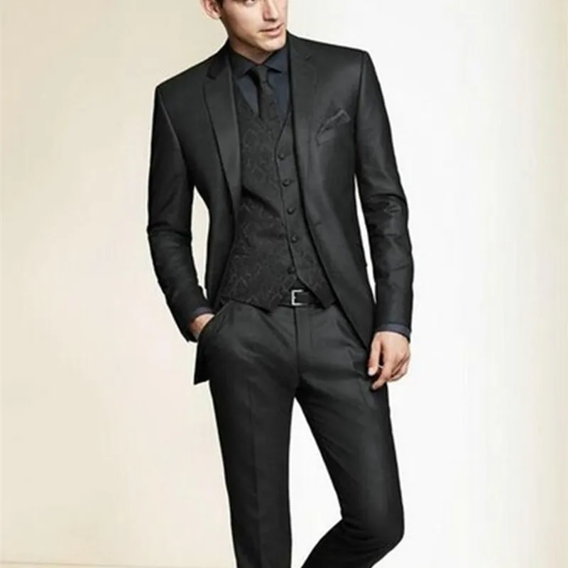 NoEnName_Null 2019 Hot Sale Bespoke Men Suits Classic Slim Fit Black Wedding Dress Groom Tuxedos 3 Piece Men Wedding Prom Suit
NoEnName_Null 2019 Hot Sale Bespoke Men Suits Classic Slim Fit Black Wedding Dress Groom Tuxedos 3 Piece Men Wedding Prom Suit