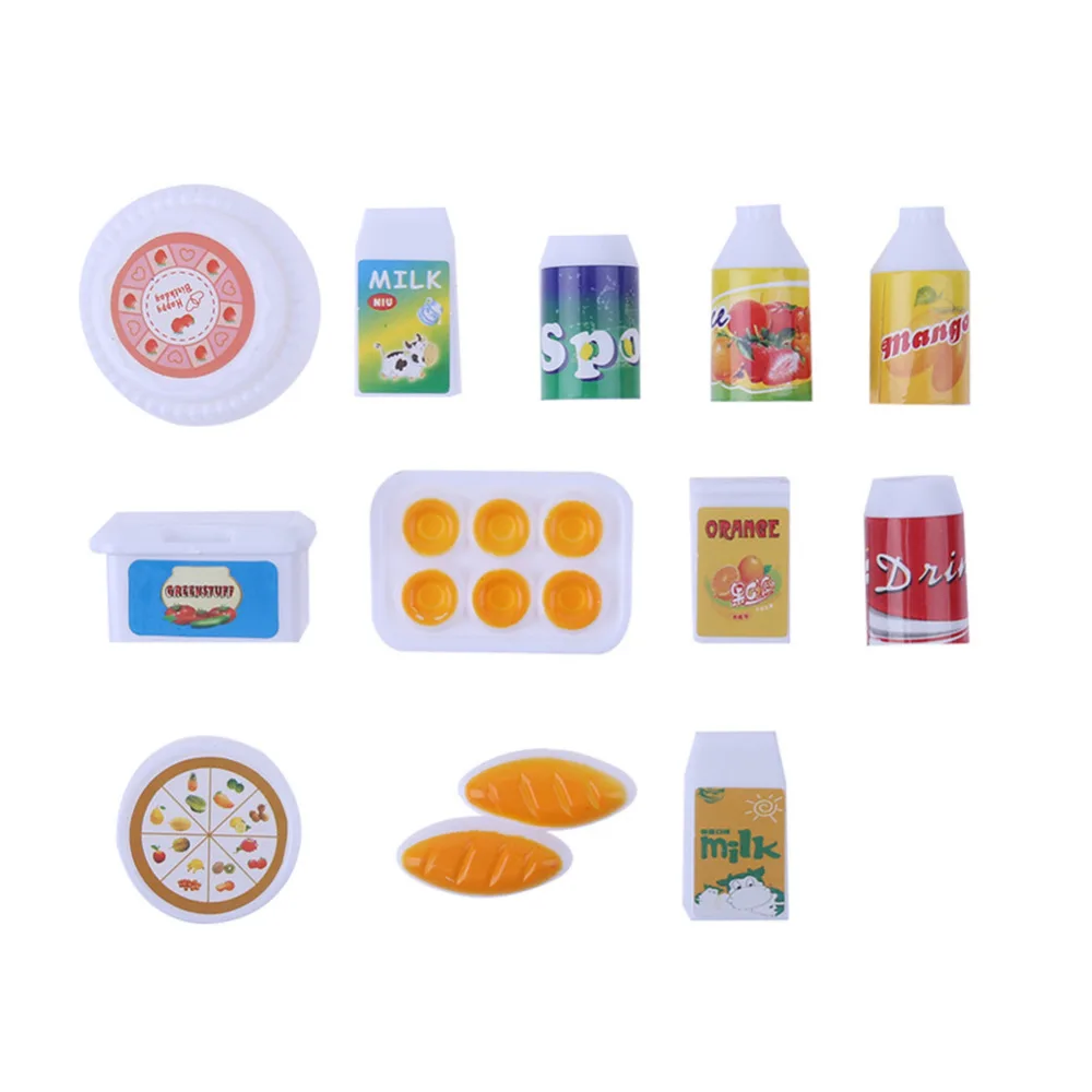 12pcs/Set Mini Simulation Food Drink Accessories for Dolls Snack Tableware Set House Decoration for Doll Kids Classic Toy
12pcs/Set Mini Simulation Food Drink Accessories for Dolls Snack Tableware Set House Decoration for Doll Kids Classic Toy