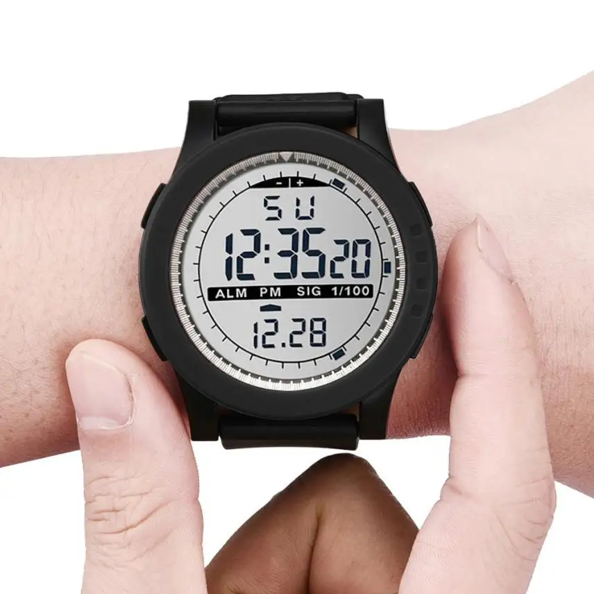HONHX Popular Luxury Brands Men Analog Digital Military Army Sport LED 50M Waterproof Wrist Watch orologio uomo Horloges xfcs
HONHX Popular Luxury Brands Men Analog Digital Military Army Sport LED 50M Waterproof Wrist Watch orologio uomo Horloges xfcs