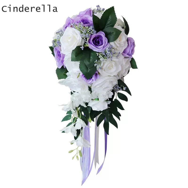 Cinderella Water Drop Pink/Purple/Burgundy Wedding Bouquets Bridal Bridesmaid Flower Artificial Simulate Flower Bouquets
Cinderella Water Drop Pink/Purple/Burgundy Wedding Bouquets Bridal Bridesmaid Flower Artificial Simulate Flower Bouquets