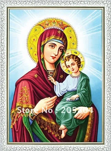 Гобеленовые гобелены популярная Дева Мария Богоматерь декоративная картина