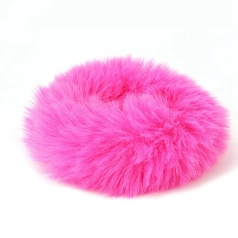 Fashion Girls Elastic Faux Rabbit Fur Scrunchie Hair Rope Ponytail Holder Elastic Plush Hair Ring Hair Accessories
Fashion Girls Elastic Faux Rabbit Fur Scrunchie Hair Rope Ponytail Holder Elastic Plush Hair Ring Hair Accessories