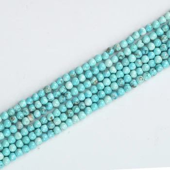 Natural Stone Beads Turquoise Stone Round Loose Bead Gem 3mm Turquoise Muslim Prayer Jewelry Bracelet Making Craft Accessories
Natural Stone Beads Turquoise Stone Round Loose Bead Gem 3mm Turquoise Muslim Prayer Jewelry Bracelet Making Craft Accessories