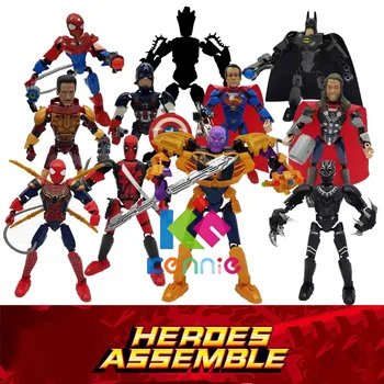 2018 new arriveHeroses Thor Batman Infinity Fighter dead waiter black panther spiderman Hulk Building Blocks toys for
2018 new arriveHeroses Thor Batman Infinity Fighter dead waiter black panther spiderman Hulk Building Blocks toys for