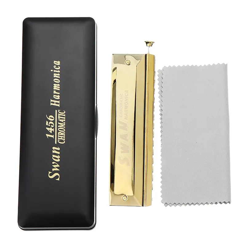 Best Deal SW1456-1 14 Holes 56 Tones Chromatic Harmonica Gold Woodwind Instruments Professional Musical Instrument
Best Deal SW1456-1 14 Holes 56 Tones Chromatic Harmonica Gold Woodwind Instruments Professional Musical Instrument