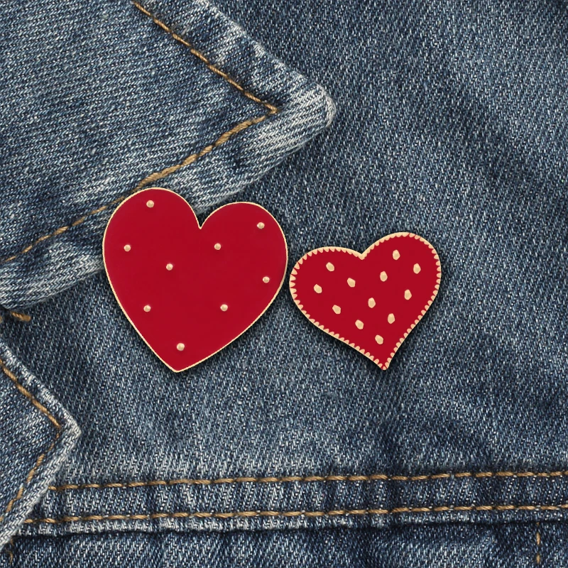 Dropshipping 2PC/set Fashion Cute Big Small Heart Brooch Enamel Pins Women Jewelry Denim Sweater Badge Accessories Couple Gifts
Dropshipping 2PC/set Fashion Cute Big Small Heart Brooch Enamel Pins Women Jewelry Denim Sweater Badge Accessories Couple Gifts