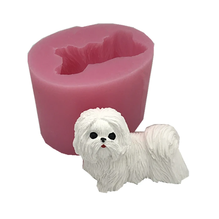 3d dog aromatherapy plaster mould handmade sugarcraft chocolate mousse cake silicone mold DIY clay craft dog molds
3d dog aromatherapy plaster mould handmade sugarcraft chocolate mousse cake silicone mold DIY clay craft dog molds