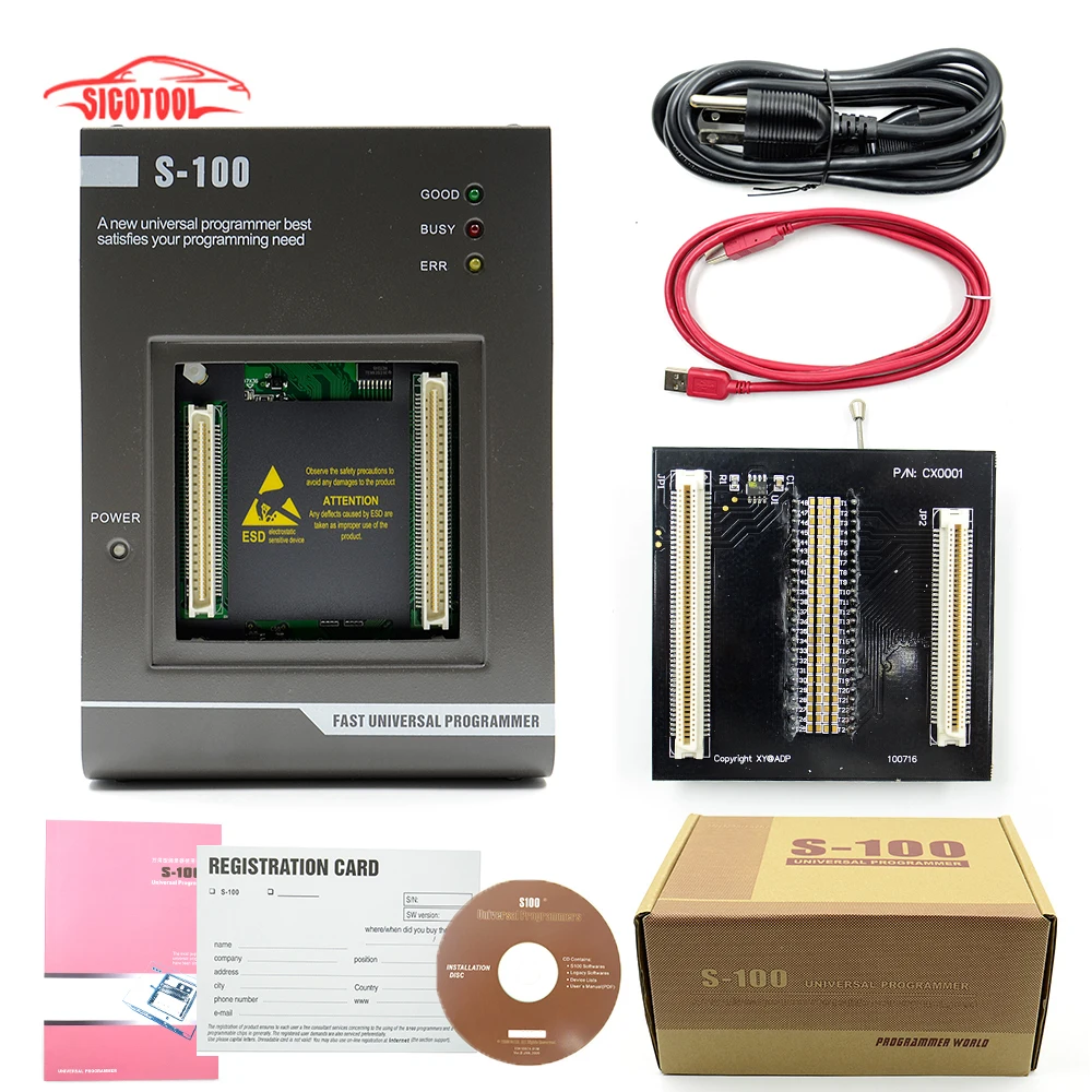 2017 S-100 professional programmer S100 Ultra-high speed stand-alone universal device s100 programmer free shipping
2017 S-100 professional programmer S100 Ultra-high speed stand-alone universal device s100 programmer free shipping