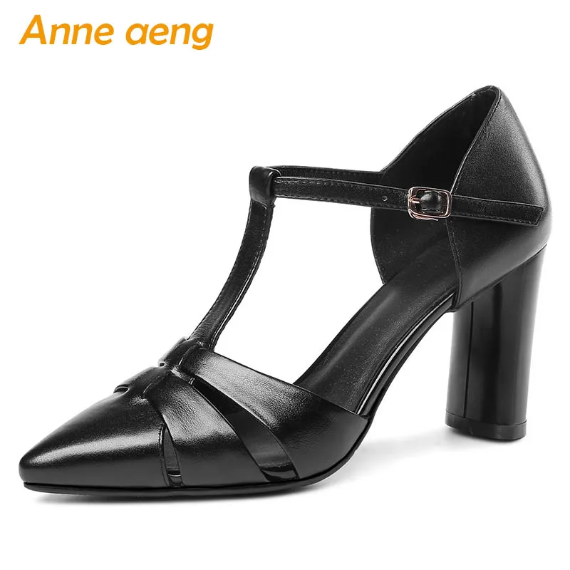 2019 New Summer Genuine Leather Women Sandals High Square Heel Buckle T-tied Retro Sexy Ladies Women Shoes Black Sandals
2019 New Summer Genuine Leather Women Sandals High Square Heel Buckle T-tied Retro Sexy Ladies Women Shoes Black Sandals